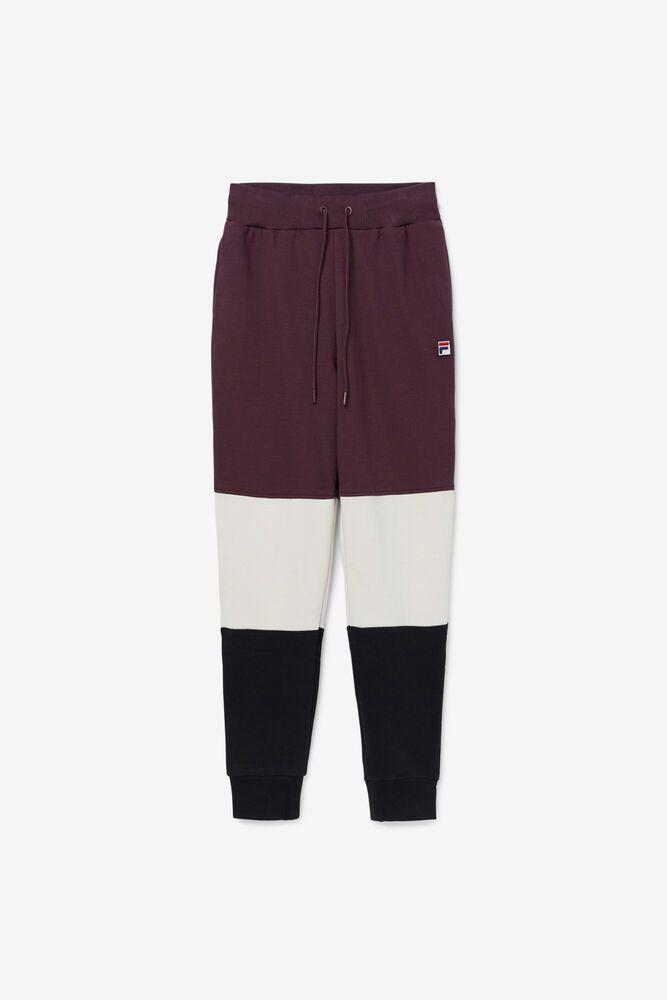 Pantaloni Fila Barbati Negrii France EULV-16709